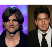 Ashton Kutcher, in locul lui Charlie Sheen in serialul „Two and a Half Men”