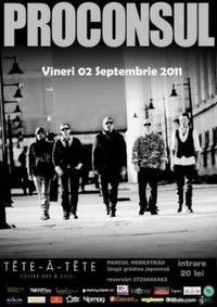Concert Proconsul la Tete-a-Tete