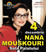 Nana Mouskouri canta la Sala Palatului