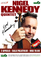 Violonistul Nigel Kennedy – in concert la Bucuresti