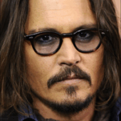 Actor-Johnny-Depp-retro-glasses