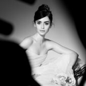 Lily Collins, ambasadoarea brandului Lancôme