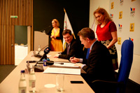 Moment oficial semnare parteneriat ThomasDubruel OctavianMorariu