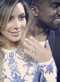 Kim Kardashian si fabuloasele inele de logodna