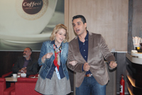 Cristi Brancu si Raluca Moianu, la Coffeol Ploiesti
