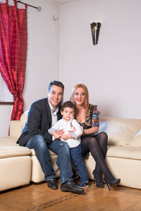 Oana Turcu, Cristi Brancu si Tudor – fericirea se traieste in familie!