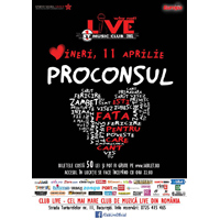 Concert Proconsul in Club Live
