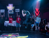B-Boy Marius, campion national de breakdance