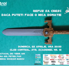 Refuz sa cresc. Daca puteti face o mica donatie