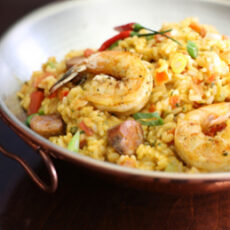 Cea mai simpla reteta pentru Risotto cu fructe de mare