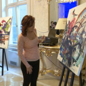 “Be Abstract” by Liviu Mihai si “Dress Up in Art”