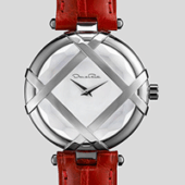 Ceasul in editie limitata creat de Oscar de la Renta in parteneriat cu Shinola