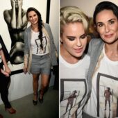Demi Moore, in forma la 51 de ani