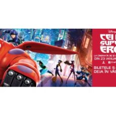 Cei 6 super eroi, cea mai extravaganta animatie Disney