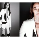 Joan Smalls, imaginea colectiei Prabal Gurung de primavara-vara 2015
