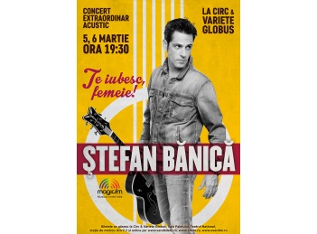 Stefan Banica, cadou muzical de Ziua Femeii