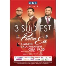 3 Sud Est va concerta pe 5 martie la Sala Palatului