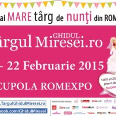 Targul Ghidul Miresei isi deschide portile joi, pe 19 februarie