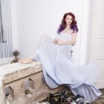 Ana Novic, creatoarea de moda din spatele rochiilor pictate