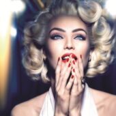 Candice Swanepoel, Marilyn Monroe si Max Factor