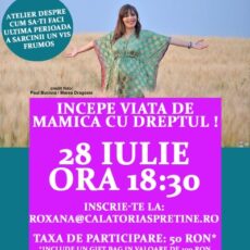 Incepe viata de mama cu dreptul, alaturi de Roxana Iliescu