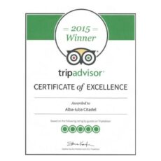 Alba Iulia a primit Certificatul de Excelenta din partea TripAdvisor