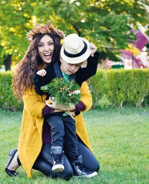Claudia Pavel si Noah – vedete mari si mici