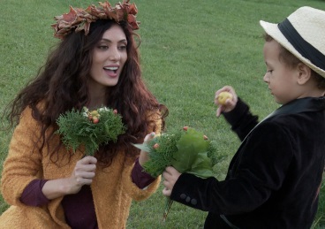 Making of coperta Tonica: Claudia Pavel si Noah