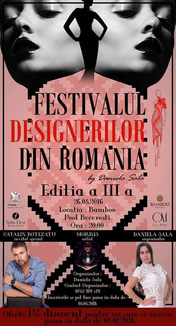 Festivalul Designerilor din Romania, ajuns la a III-a editie