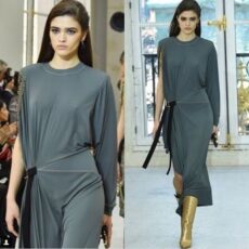 Romanca Alexandra Micu, preferata designerilor internationali