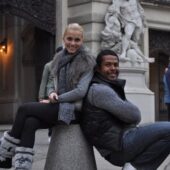 Andreea si Cabral, un cuplu savuros sau… extremele care se atrag