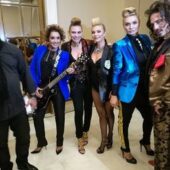 Nico a facut show intr-o prezentare de moda in memoriam Prince