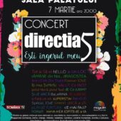 “Esti ingerul meu”, un concert-manifest al iubirii sustinut de Directia 5