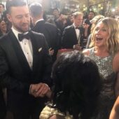 Nadia Comaneci a stralucit pe covorul rosu, la Globurile de Aur: cu ce vedete s-a intalnit si cine a laudat-o