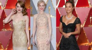 Top 10 cel mai bine imbracate actrite la Oscar 2017: vedeta care a purtat o funda albastra in semn de protest fata de o decizie a presedintelui Trump