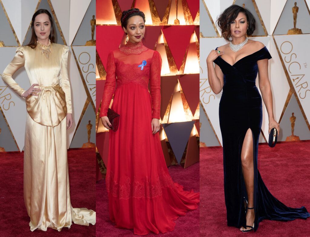 Top 10 cel mai bine imbracate actrite la Oscar 2017: vedeta care a purtat o funda albastra in semn de protest fata de o decizie a presedintelui Trump