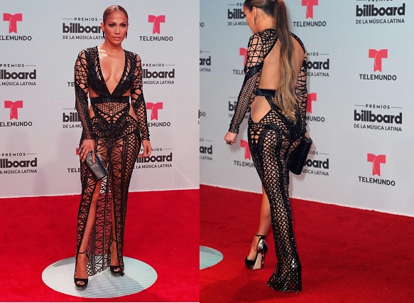 Billboard Latin Music Awards 2017: vezi ce tinuta spectaculoasa a purtat Jennifer Lopez!