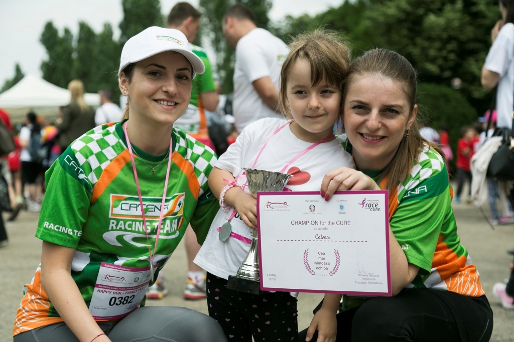 CATENA, alaturi de Happy Run! – Race for the Cure Romania, editia a III-a!