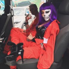 Ruby, look horror in noul videoclip, „Diamante FMM”