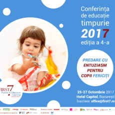 „Educatie cu entuziasm pentru copii fericiti” , editia a 4-a: cine sunt speakerii internationali invitati