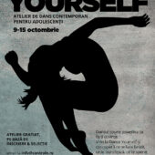 Danseaza-ti povestea la Dance Yourself! Inscrieri pe ultima suta de metri la atelierul gratuit de dans contemporan