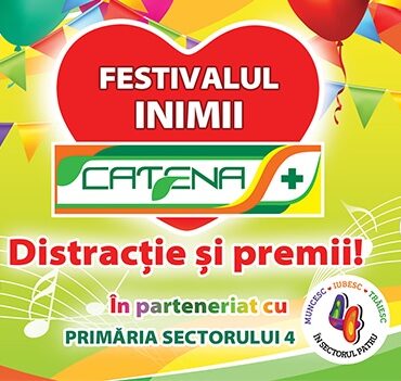 Festivalul Inimii Catena te asteapta in weekend la superconcerte Lidia Buble, Alex Velea, Pepe si Nico!