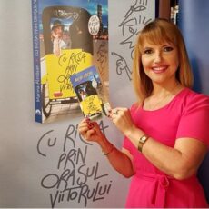 Agenda plina pentru Marina Almasan: a lansat cartea „Cu ricsa prin orasul viitorului”, iar de luni revine cu „Femei de 10, barbati de 10”
