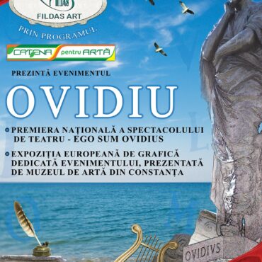 Eveniment cultural OVIDIU – 2000 de ani de la moartea autorului Ponticelor, la Palatul Bragadiru