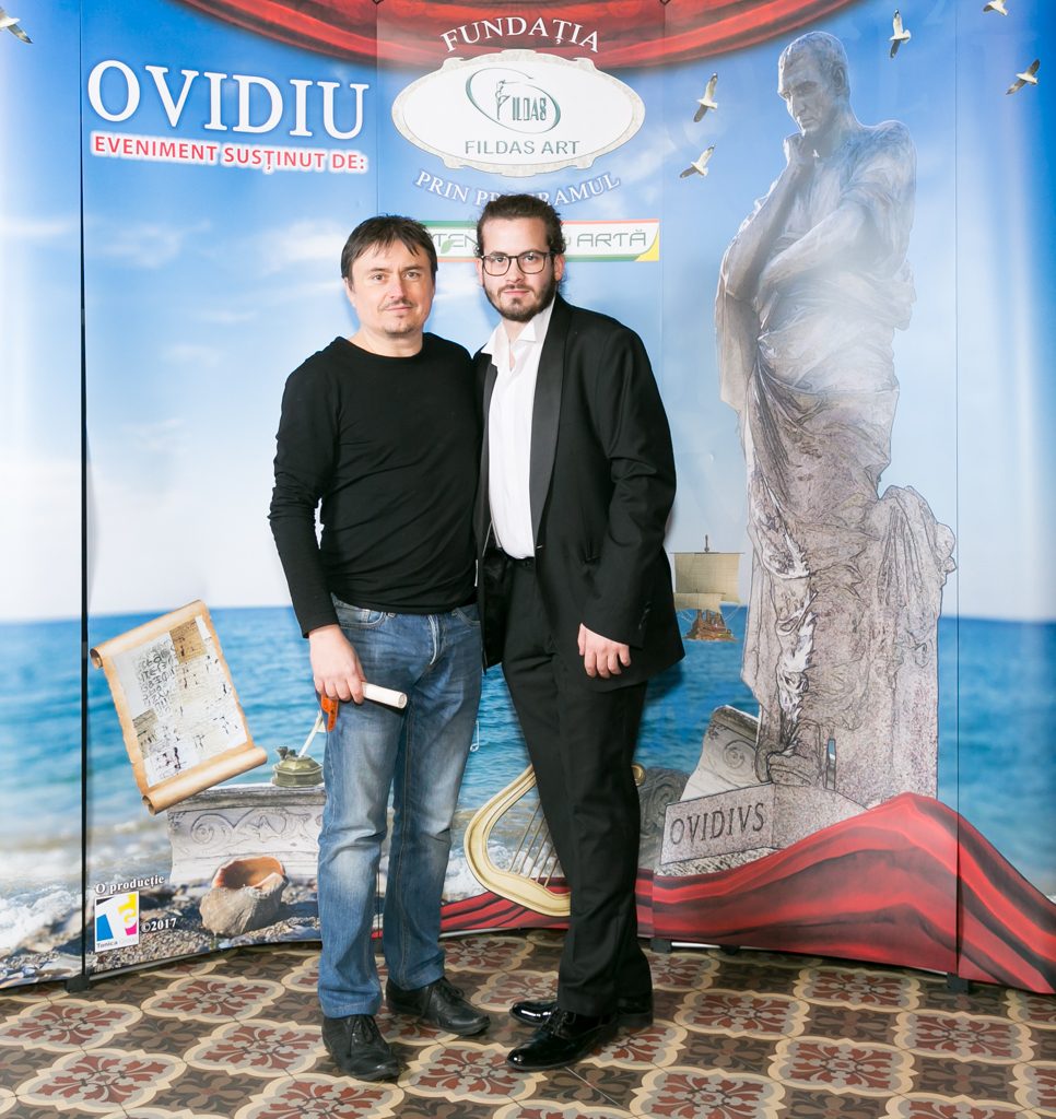 Actorii Cristian Iacob, Marius Bodochi si Carmen Ionescu, omagiu de exceptie la 2000 de ani de la moartea lui Ovidiu