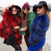 Invinge frigul cu outfituri cool! Haina de blana s-a reinventat
