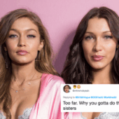 Surorile Bella si Gigi Hadid, controverse aprinse dupa o poza in care apar nud