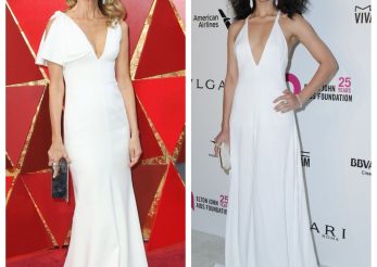 Cele mai frumoase rochii albe pe covorul rosu de la Oscar
