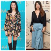 Stil de vedeta: imprimeuri florale si pantaloni culotte