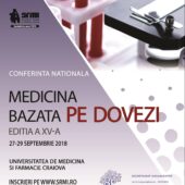 Conferinta Nationala „Medicina Bazata pe Dovezi”, la a 15-a editie